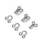 Hooks and Eyes brass 2 black #PR263201