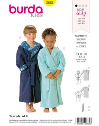 Burda B2662 Burda Style, Bathrobe