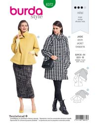 Burda Style Pattern B6372 Women's Jacket
