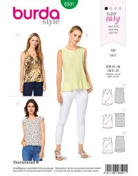 Burda Style Pattern B6485 Women’s Dresses