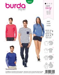 Burda Style Pattern 6602 Shirt