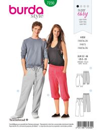Burda Style B7230 Trousers Sewing Pattern