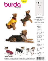 Burda B7752 Dog Coat Sewing Pattern