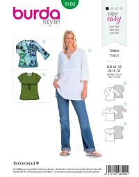 Burda B8100 Burda Style, Tunic