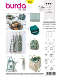 Burda B8125 Kitchen Accessories Sewing Pattern