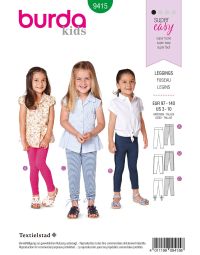 Burda B9415 Toddlers Sewing Pattern