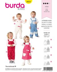 Burda Style B9424 Baby Sewing Pattern