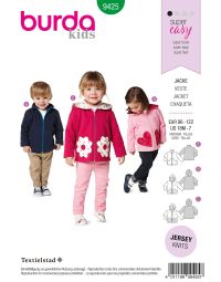 Burda Style B9425 Toddlers Sewing Pattern