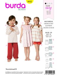 Burda Style B9432 Homewear Sewing Pattern