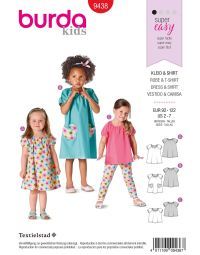 Burda B9438 Burda Style Toddlers Sewing Pattern