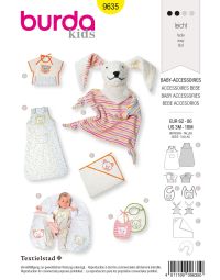 Burda B9635 Burda Style, Baby Accessories