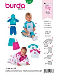Burda B9748 Coordinates Sewing Pattern