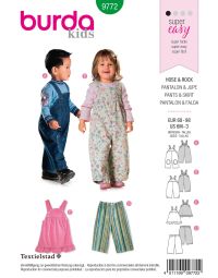 Burda B9772 Trousers & Skirt Sewing Pattern