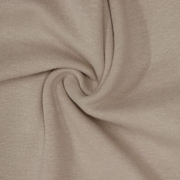 Rib Knit Trim Fine Dark Beige