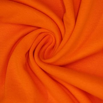 Rib Knit Trim Fine Orange