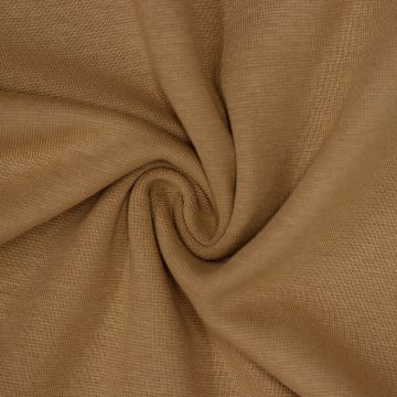 Rib Knit Trim Fine Camel