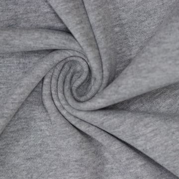 Rib Knit Trim Fine Grey Me longe