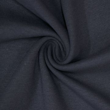 Rib Knit Trim Fine Grey