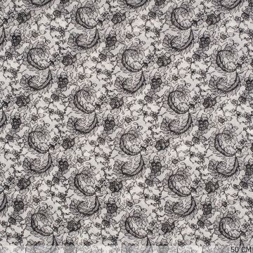 Voile Crash Pattern Black