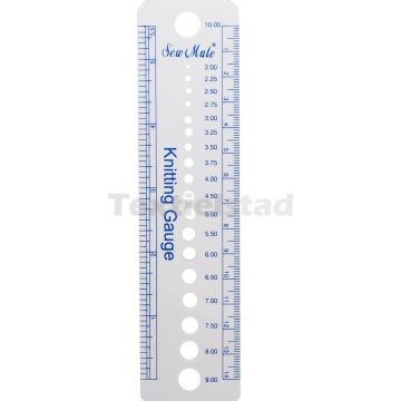 SewMate Knitting Gauge