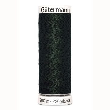 Gütermann Dark Grey 200m #G687-200