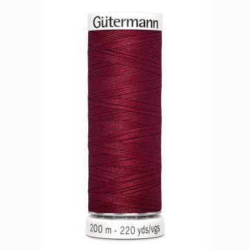 Gütermann Dark Red 200m #G910-200