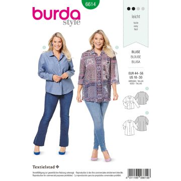 Burda Style Pattern 6614 Blouse