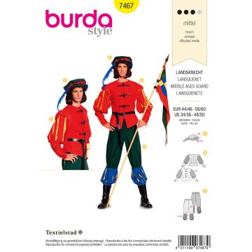 Burda Sewing Pattern 7467