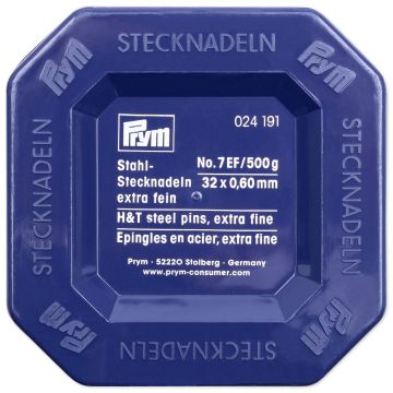 Straight Pins  7 EF silver col 0.60x32 mm #PR024191