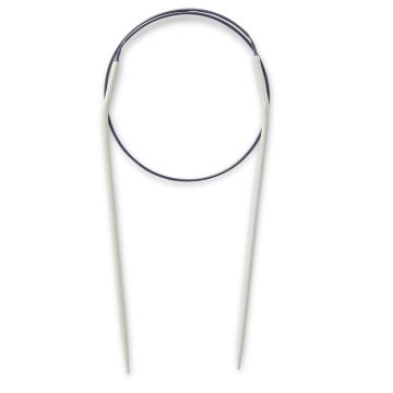 Circular Knitting Pins alu  pearl grey 40 cm 2.00 mm