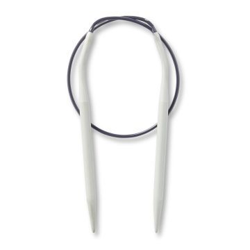 Circular Knitting Pins alu  pearl grey 40 cm 5.00 mm