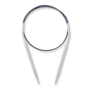 Circular Knitting Pins alu  pearl grey 50 cm 5.00 mm