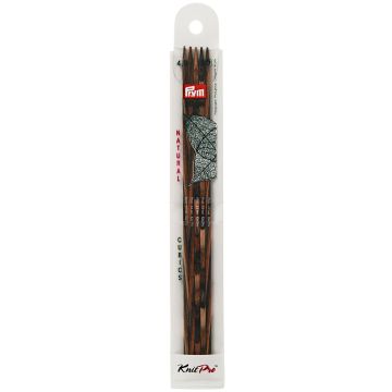 Knitting pins CUBICS NATURAL 2-pt 4,00/20