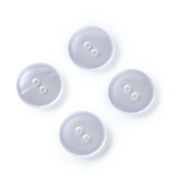 Overall Buttons plastic mother-of-pearl imitation 17 mm
