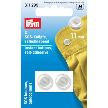 Instant buttons self-adhesive 11 mm