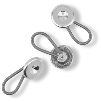 Flexi Buttons with loop 15 mm
