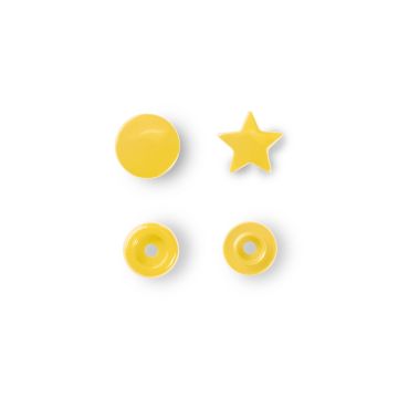 Non-sew ColorSnaps Star yellow