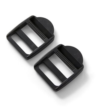 Clamping buckles plastic 30 mm black