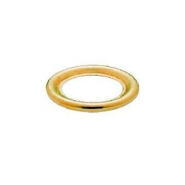 Washers brass 8 B gilt matt 15.0 mm