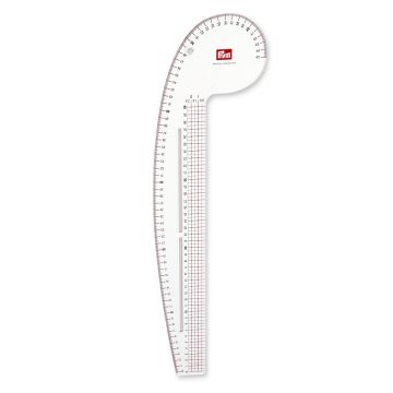 Curved rule armhole & sleeve cap