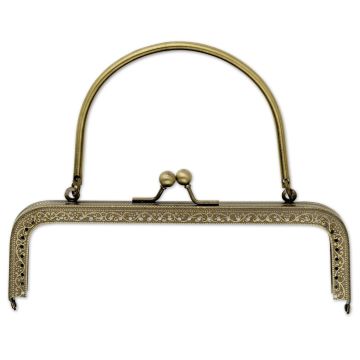 Bag fastening Elisabeth antique brass