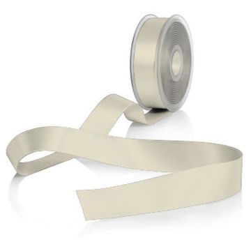 Cotton tape strong 15 mm natural white #PR900812