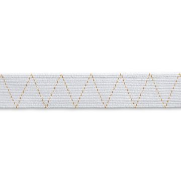 Standard-Elastic 25 mm white
