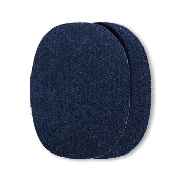 Patches denim for ironing 10 x 14 cm dark blue
