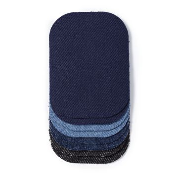 4x2 Patches Mini denim/cotton ass.6 x 8 cm