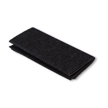 Repair sheet denim 12 x 45 cm black