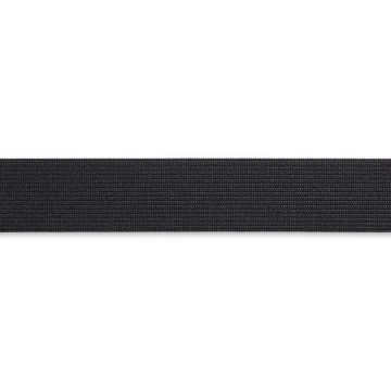 Elastic tape soft 25 mm black #PR955370