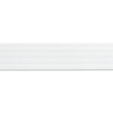 Seamed Elastic Tape 40 mm natural white