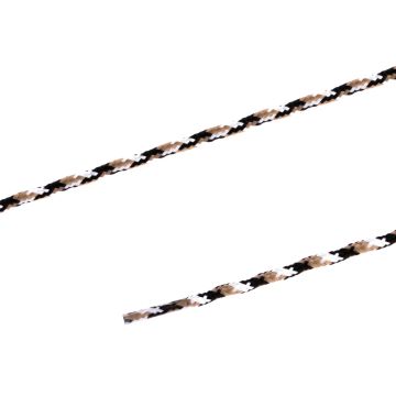 Flat laces 8x1500 mm black