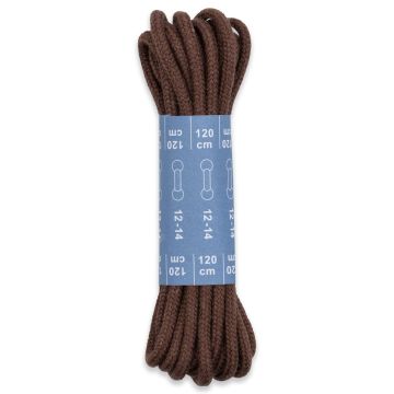 Round laces 3x1200 mm brown